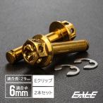  подножка булавка щель булавка мотоцикл наружный диаметр 6mm согласовано длина 29mm цветок head нержавеющая сталь Gold E зажим 2 шт. комплект TH0758