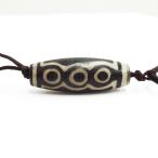 Yahoo! Yahoo!ショッピング(ヤフー ショッピング)限定4個 チベット天珠ネックレス （N22-2） 五眼天珠 パワーストーン 五仏の守護・財運 キーホルダーおまけ付き メール便