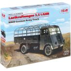 アイシーエム ICM 1/35 ドイツ軍 ルノー AHN 3.5t ドイツアーミートラック プラモデル 35416
