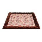 野澤産業(Nozawa Sangyo) ラグマット 花柄 幅180×奥行180cm あったかふかふかラグ 2畳