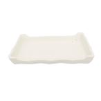  Mino . японский стиль Cafe серии одэн &amp;. птица тарелка белый Bizen MZ-0637