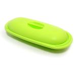 Colorful Oval steamer* красочный овальный отпариватель / силикон отпариватель [ зеленый ]