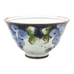  волна . видеть . удача . обжиг в печи цветная роспись виноград чашка для риса ( большой ) синий 01-432