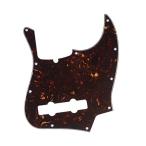 Musiclily 5弦10穴 コンテンポラリー アメリカン ジャズベース JB用ピックガード、4プライ鼈甲柄