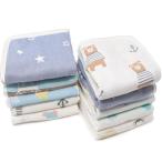 [LILY CUPS] петля есть 6 -слойный марля марля носовой платок марля полотенце baby bib хлопок 100% уход за детьми . новорожденный младенец мужчина девочка 30*