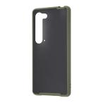 AQUOS R5G ударопрочный коврик hybrid кейс BABY SKIN/ хаки * зеленый 