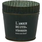  большой . новый . магазин жестяная пластина pot Anne желтохвост жестяная банка ведро темно-синий 