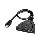 HDMI切替器 3入力1出力 セレクター 4K対応 分配器 3入力 1出力 切り替え アダプター