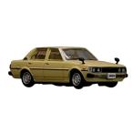 BM CREATIONS 1/64 Toyota Corolla E70 бежевый (LHD) конечный продукт 64B0217