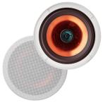 Herdio 300W Bluetooth 6.5 дюймовый потолок встроен type динамик 2 way / раунд type / 1 шт. белый потолок динамик 