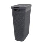 seiei(seiei) [ ротанг style крышка имеется корзина 40L серый 120443 ] вертикальный корзина место хранения стирка ротанг style 