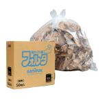 foruta мусорный пакет прозрачный (90L × 50 листов / 0.045mm) в коробке трещина трудно толстый крепкий ( прозрачный мусорный пакет / трещина трудно мусорный пакет / большой мусорный пакет ) Special 