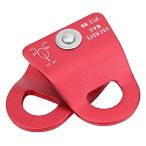  climbing шкив одиночный шкив алюминиевый U type подъёмный блок Rescue транспортировка перевозка для высокая интенсивность скалолазание сопутствующие товары передвижной тип (red) подъёмный блок 