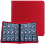 PAKESI Star Card карта файл 12 карман 480 шт. входит PU карта сиденье . другой карта . сборник .. Star Card коллекция файл ( красный 