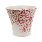 J-kitchens. гора обжиг в печи cup кружка 140cc ( сделано в Японии волна . видеть .. только чашка ) цветок сердцевина . красный 