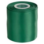 [Ribbonitlux] ширина длина 100mm шелковый двусторонний атлас лента длина длина 22m # темно-зеленый 