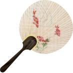  круг все веер "uchiwa" лето . расческа золотая рыбка бежевый примерно 26×15×0.9cm