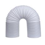 Batreetek кондиционер выхлоп канал шланг воздуховода левый вращение часы вокруг .. для гибкий воздушный шланг воздуховода эластичный выхлоп труба 130mm*2m