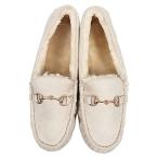 [ Kobe lettuce ] bit имеется мех мокасины [H568] S замша бежевый 