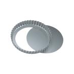 . глициния коммерческое предприятие TKG фруктовый пирог type внутренний диаметр 174mm глубина 22mm низ внутренний диаметр 160mm низ брать алюминиевый . высокий ... показатель . жарение пятно предотвращение анодированный алюминий обработка . легкий в применении легкий 