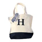 [ Sherry ушко (уголок) ] большая сумка initial вышивка ввод Mini большая сумка темно-синий H 521293001