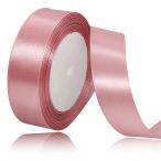 25mm rose Gold атлас лента,23 метров рукоделие для ткань лента, подарок упаковка, волосы лента, день рождения . свадьба. оборудование орнамент 