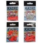 KAIRI ウキゴム ストッパー 絡まん棒 徳用 15組 磯 フカセ カゴ 釣り 仕掛け 釣具 (ミックス)