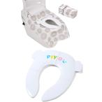 piyo(PIYO) вспомогательный стульчак складной ( место хранения сумка есть ) ребенок мобильный ребенок для малышей сиденье для унитаза тренировка детский вспомогательный стульчак горшок baby ( белый ) ( складывать 