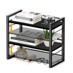 [§zz.luxi] стол сверху место хранения подставка настольный полки 2 уровень стол сверху . полки передвижной тип полки доска DIY возможность ширина 43× глубина 20× высота 41cm выдерживаемая нагрузка стол сверху подставка tes