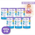 Bubs( Bab z)A2 коза молоко *go-to мука молоко подножка 2(6~12 месяцы ) маленький жестяная банка 400g 6 жестяная банка комплект [ бесплатная доставка ]