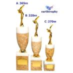  earth Trophy Golf bronze Trophy TW (A)[ plate скульптура бесплатный ] высота 365mm