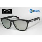 [ поляризованный свет солнцезащитные очки ]OAKLEY Oacley FROGSKINS (A) лягушка s gold OO9245 POLISHED BLACK COMBEX MR POLAWING 131 серый серебряный зеркало 