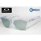 [ поляризованный свет солнцезащитные очки ]OAKLEY Oacley FROGSKINS (A) лягушка s gold OO9245 CRYSTAL CLEAR COMBEX MR POLAWING 135 голубой серебряный зеркало 