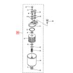P Yamaha морской дизель морской двигатель топливный фильтр Element YD2-33038-73-05