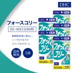 DHC フォースコリー 20〜40日分 80粒 5袋セット サプリメント 健康食品 ディーエイチシー ダイエット 必須アミノ酸 BCAA ビタミンB