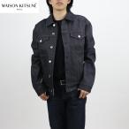 メゾン キツネ MAISON KITSUNE IM02137WW5015 P470 MEN デニムジャケット INDIG メンズ  新品