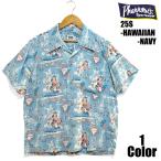 フェローズ'HAWAIIANNAVY'レーヨンアロハシャツPherrow'...