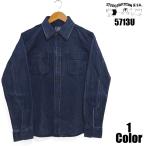 ショッピングused ステュディオ・ダ・ルチザン 'USED'ヘビーウェイト刺し子シャツ STUDIO D'ARTISAN 長袖 EASY NAVY 5713U 国産 日本製 メンズ アメカジ 送料無料