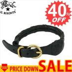 イルビゾンテ ブレスレット IL BISONTE  H0515 BRACELET 135 NERO P COWHIDE LEATHER　比較対象価格：4,860 円