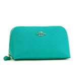 コーチ バッグ　ポーチ COACH  53067 COSMETIC CASE 17 SV/TU SV/TURQUOISE 比較対照価格 14,040 円