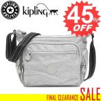 キプリング 斜め掛けバッグ KIPLING  GY KI2899 GABBIE S 62M CHALK GREY 999  比較対照価格14,580 円