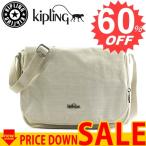 キプリング 斜め掛けバッグ KIPLING  K14302 EARTHBEAT M 32V DAZZ CREAM 999  比較対照価格15,660  円