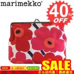 マリメッコ バッグ ポーチ MARIMEKKO MINI UNIKKO 37773 PUOLIKAS KUKKARO 1 WHITE/RED  COTTON  比較対照価格3,850 円