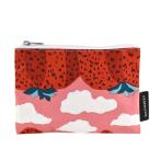 Yahoo! Yahoo!ショッピング(ヤフー ショッピング)マリメッコ バッグ ポーチ MARIMEKKO MANSIKKAVUORET KAIKA MANSIKKAVUORET 330 PINK/ RED  INTERIOR COTTON FABRIC   比較対照価格4,400 円