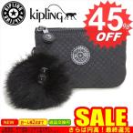 キプリング バッグ ポーチ Kipling CREATIVITY S K15205  23S POWDER BLACK    比較対照価格4,290 円