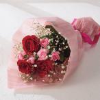 ショッピングカーネーション 母の日 バラとスプレーカーネーションの花束 贈り物 ギフト 2024 送料無料