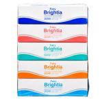 ティッシュペーパー 60箱 ボックス ティッシュ 200組 5個×12パック入 ブライティア 二枚重ね ソフト お得 備蓄 業務用 箱買い まとめ買い ケース売り 日本製