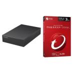 バッファロー(BUFFALO) CANVIO DESKTOP HD-TDA4U3-B + ウイルスバスター クラウド 3年版 同時購入用セット