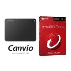 バッファロー(BUFFALO) CANVIO ポータブル HD-TPA4U3-B + ウイルスバスター クラウド 3年版 同時購入用セット