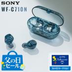 ソニー(SONY) 【父の日】WF-C710N-L グラスブルー 完全ワイヤレスイヤホン【6/19〜6/21にお届け！】
